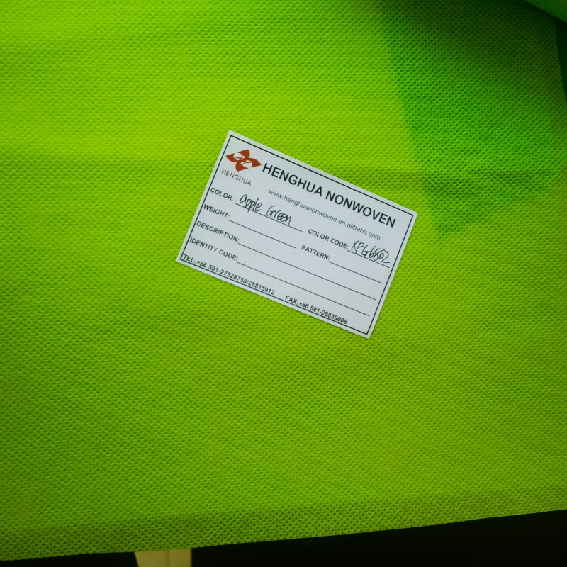apple green PP Spunbond Nonwoven
